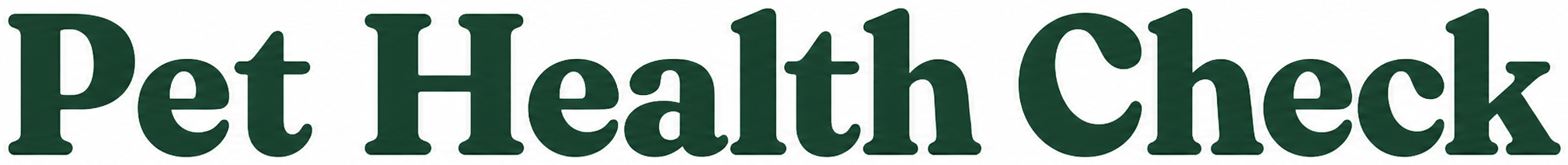 PetHealthCheck